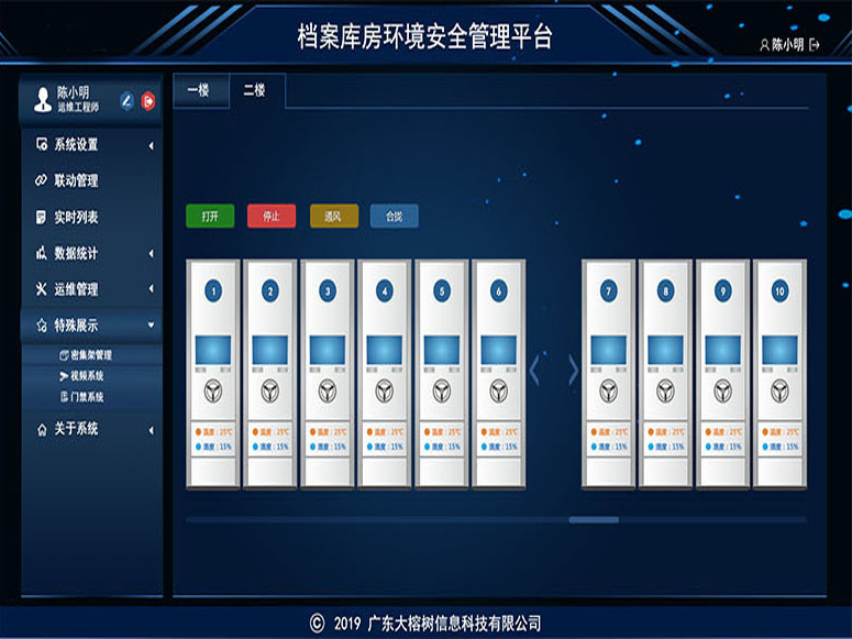 檔案庫房環(huán)境安全管理解決方案